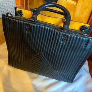 Coach Rogue 30 Black with Rivets